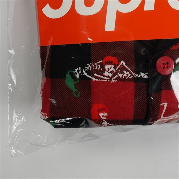 Supreme Holiday Pajama Set plaid XL size