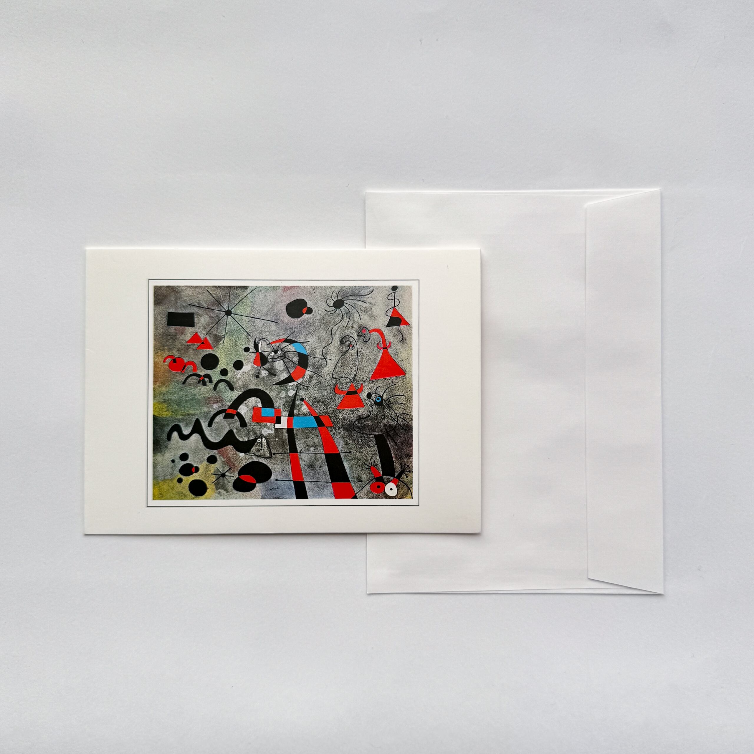 ミロ グリーティングカード 避難梯子 | hmm, by 東京都美術館