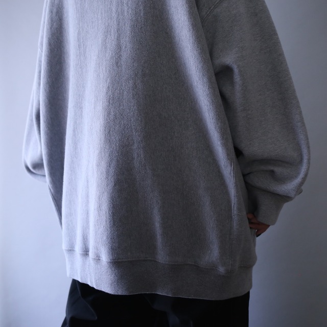 "GAP" over silhouette front logo sweat parka