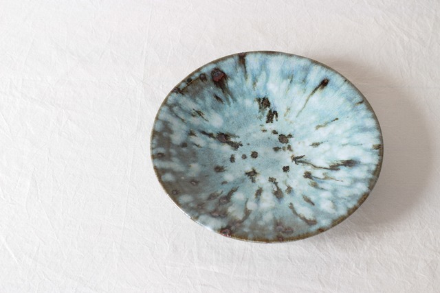 【田山健司】糠白　大皿