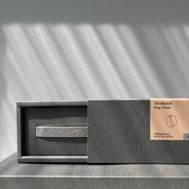 NAGAE＋ ナガエプリュス TIN BREATH リング 10mm シルバー 母の日 ペア