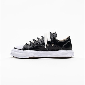 【Maison MIHARA YASUHIRO】PETERSON23 WRINKLED LEATHER LOW-TOP SNEAKERS