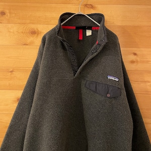 【Patagonia】ハーフスナップ スナップT シンチラ フリースジャケット パタゴニア アメリカ古着