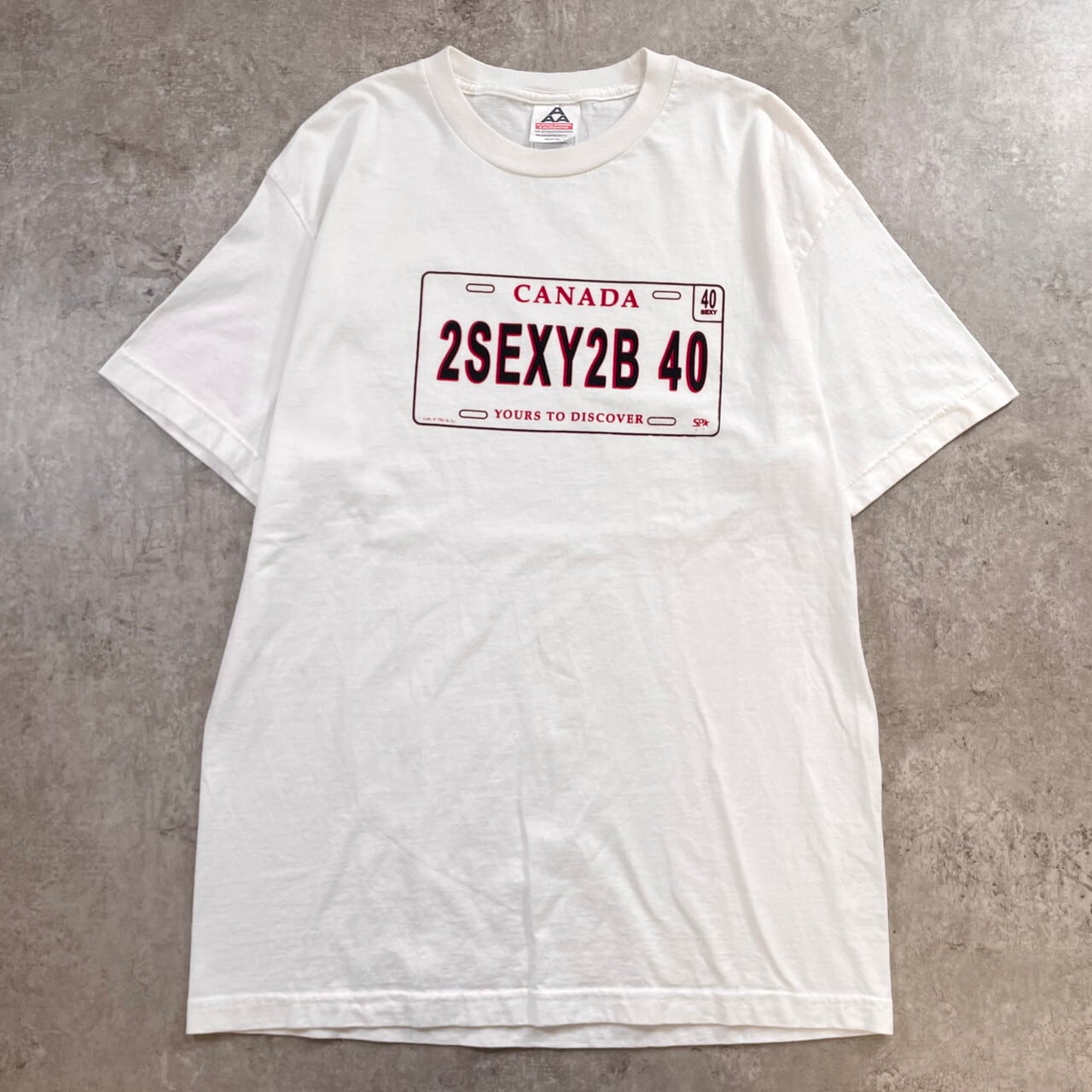 80年代 USA製 SNEAKERS 豪華客船 企業ヴィンテージTシャツ メンズXL