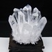 水晶 クラスター 水晶 原石 台座付属 一点物 182-8595