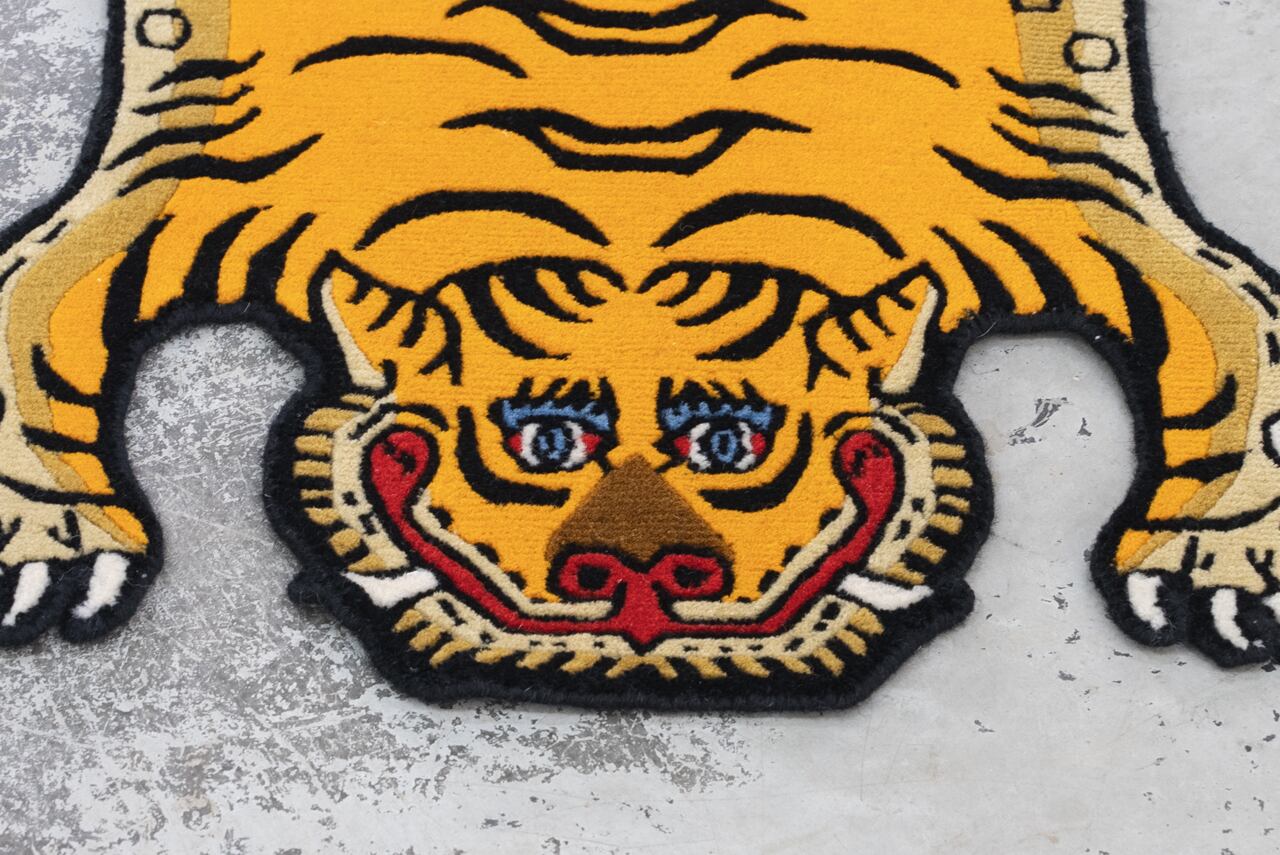 Tibetan Tiger Rug 《XSサイズ・ウール047》チベタンタイガーラグ