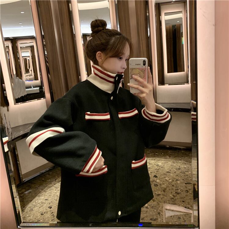 カラーコート オータムウィンタースタンダードルーズロング レトロ 秋物 冬物 萌量不足41147939832