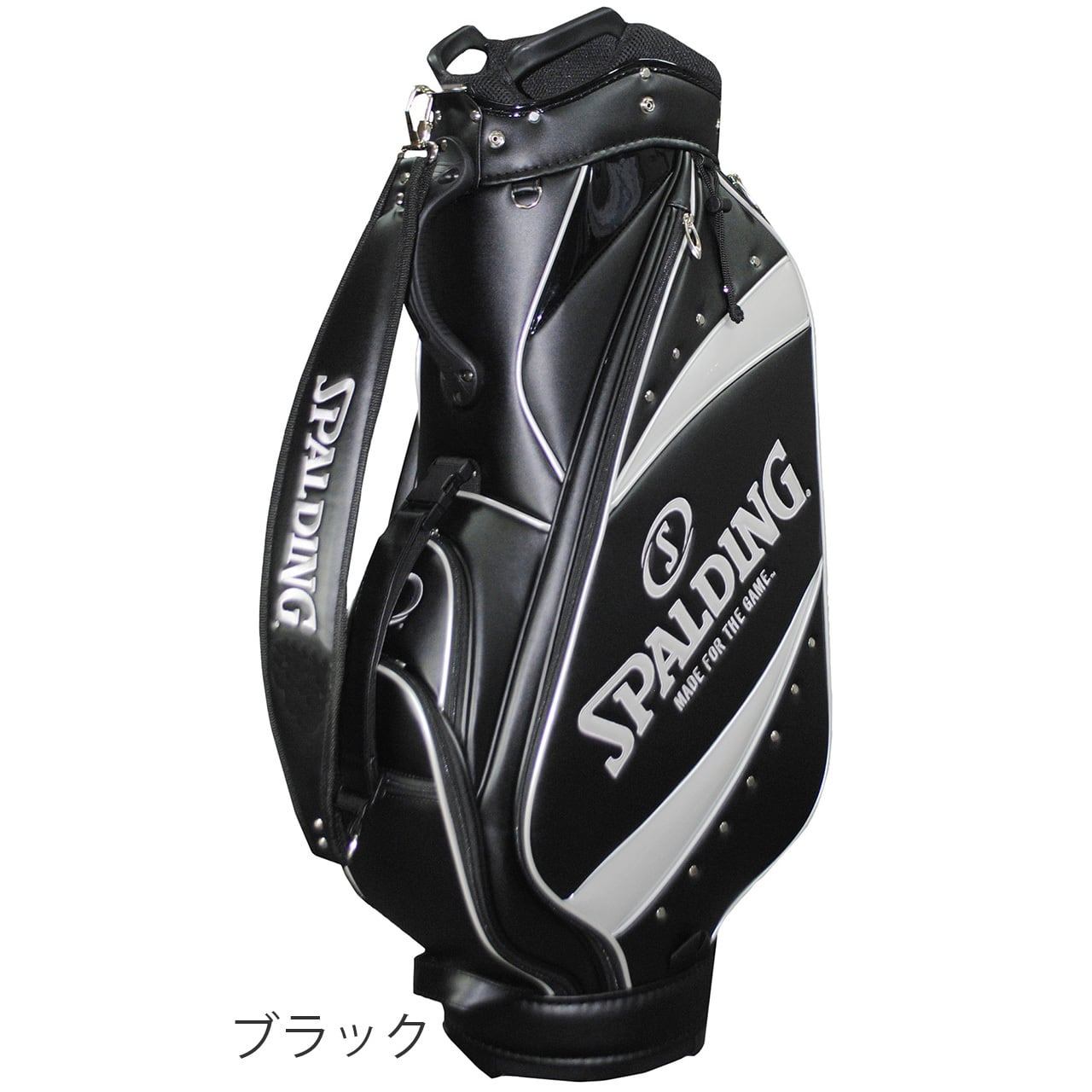 スポルディング　キャディバッグ SPALDING（スポルディング） 9.5型キャディバッグ SPCB-3468 スタンド
