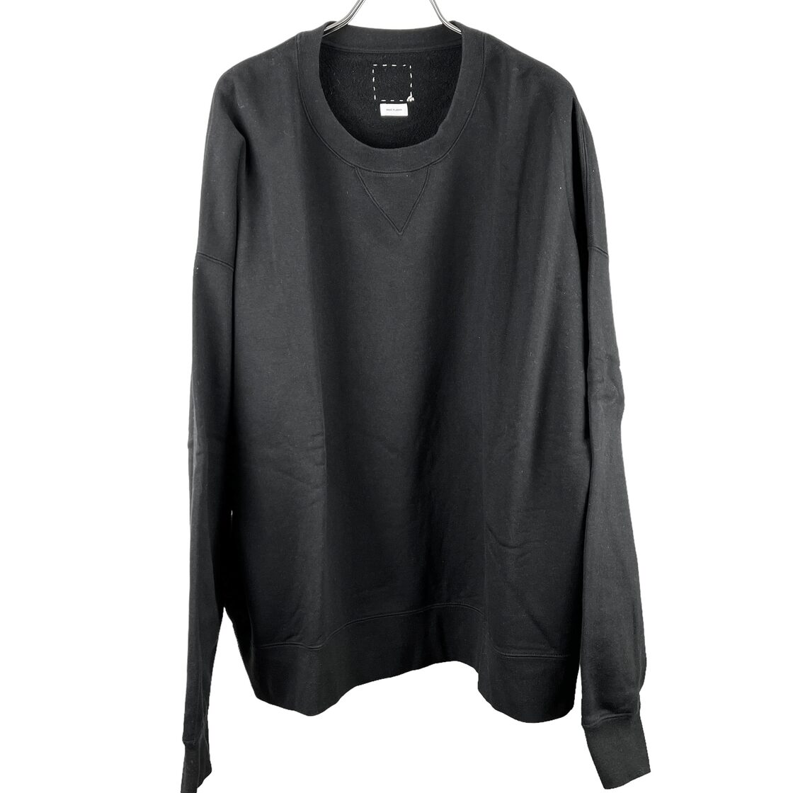 VISVIM(ビズビム) STANDARD SWEATER KNIT Longsleeve T Shirt (black 