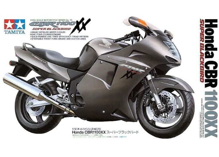 タミヤ 1/12 オートバイシリーズ No.70 ホンダ CBR1100XX