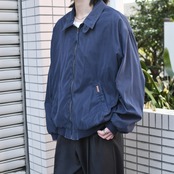 weather proof smooth blouson navy