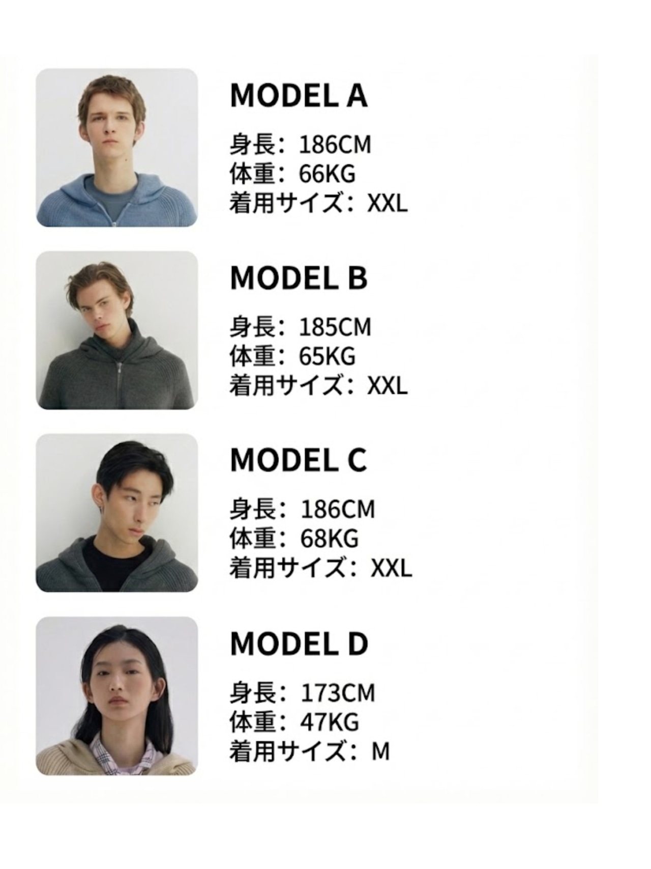 NORYBRAND Wool Hoodie Zip Sweater