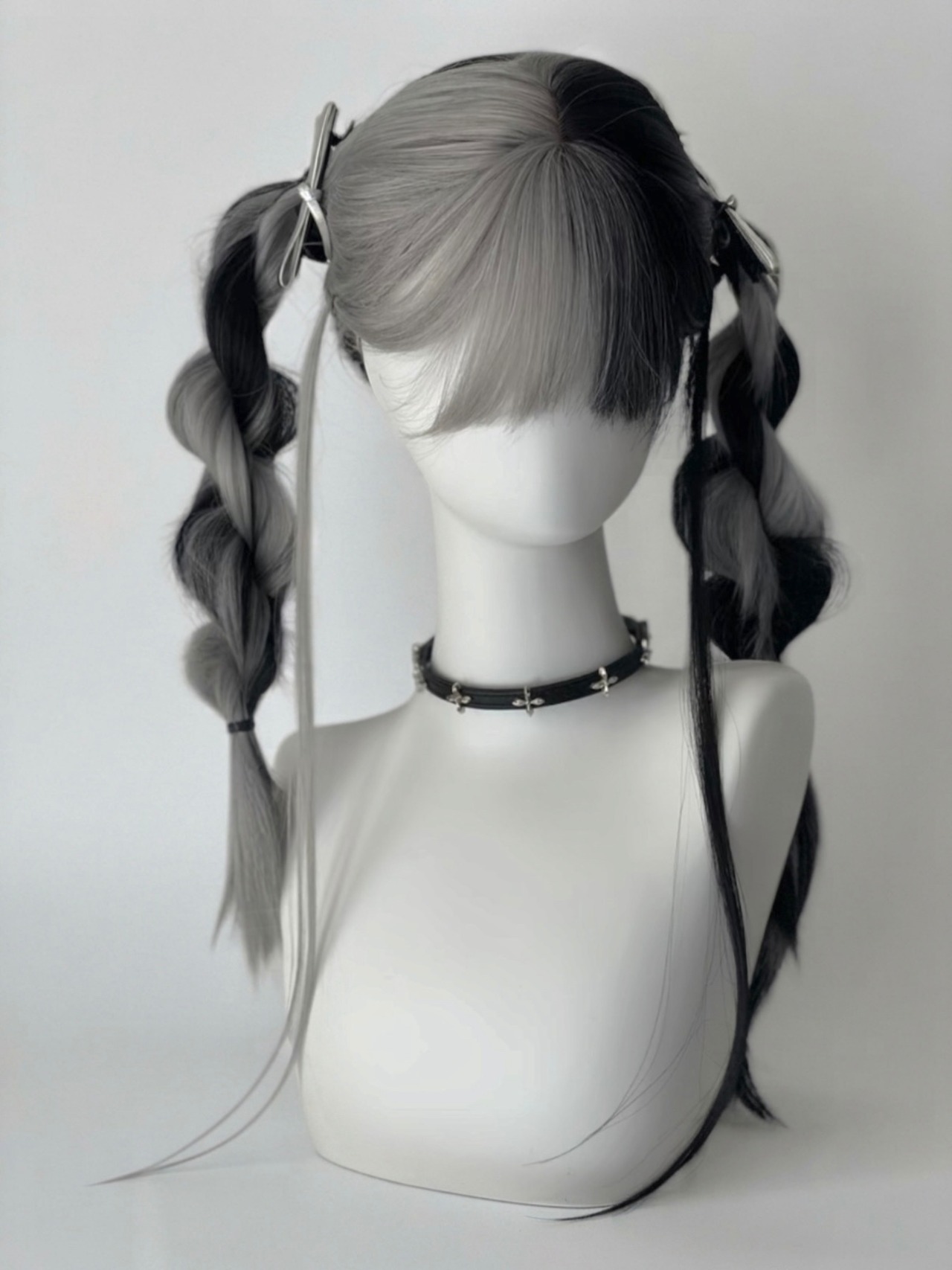 Basic -Silver Two-Tone【商品番号 2060】レースフロントなし×