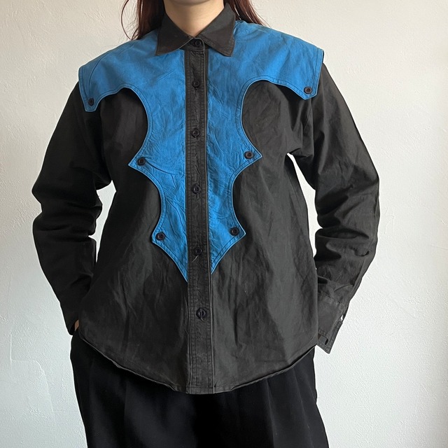 US CAVALRY MOTIF SHIRT