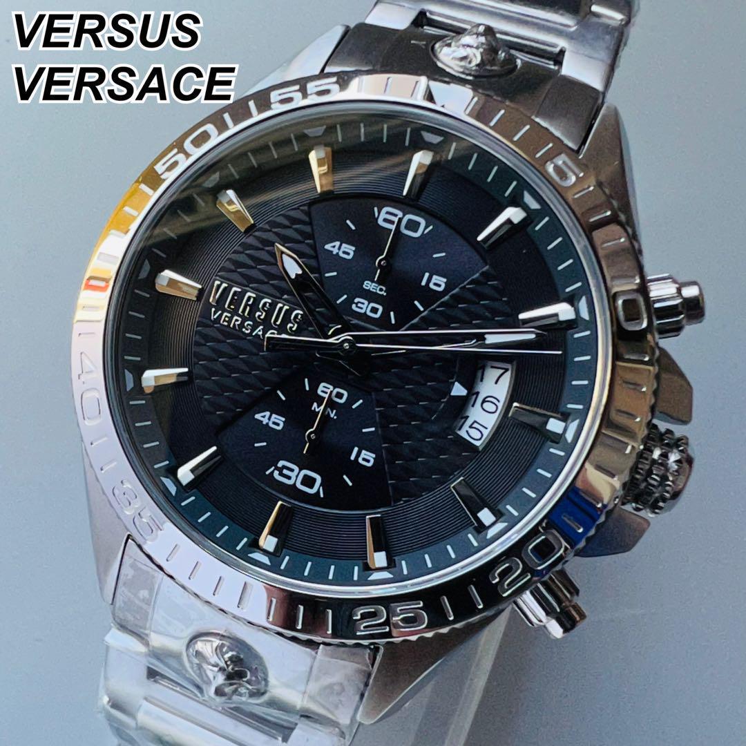 兎の万屋shop【訳アリSALE】VERSUS VERSACE　ヴェルサーチ 腕時計　電池式