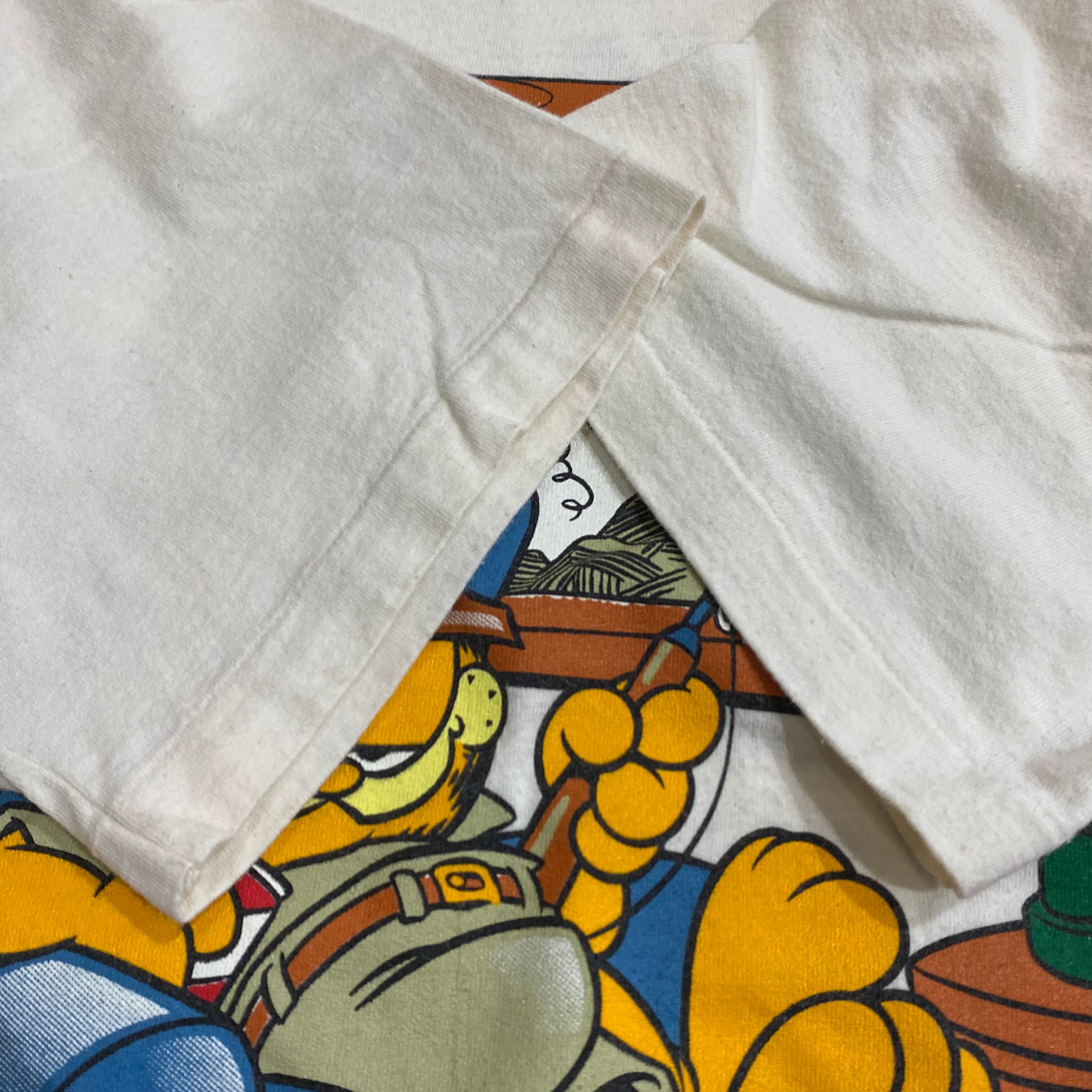 【お客様専用】90年代 USA製 size：L【 GARFIELD 】ガーフィールド キャラクターTシャツ キャラT プリントTシャツ プリントT 白  古着 古着屋 高円寺 ビンテージ