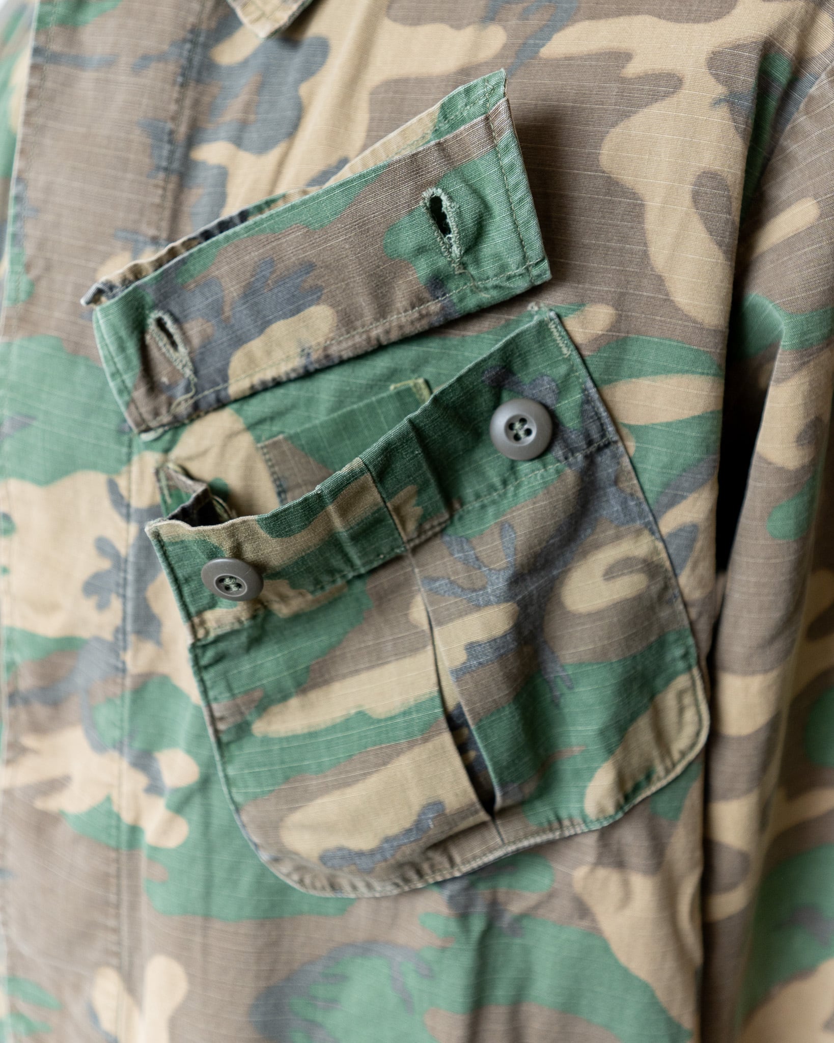L-S】U.S.Army 60's Jungle Fatigue Jacket ERDL 