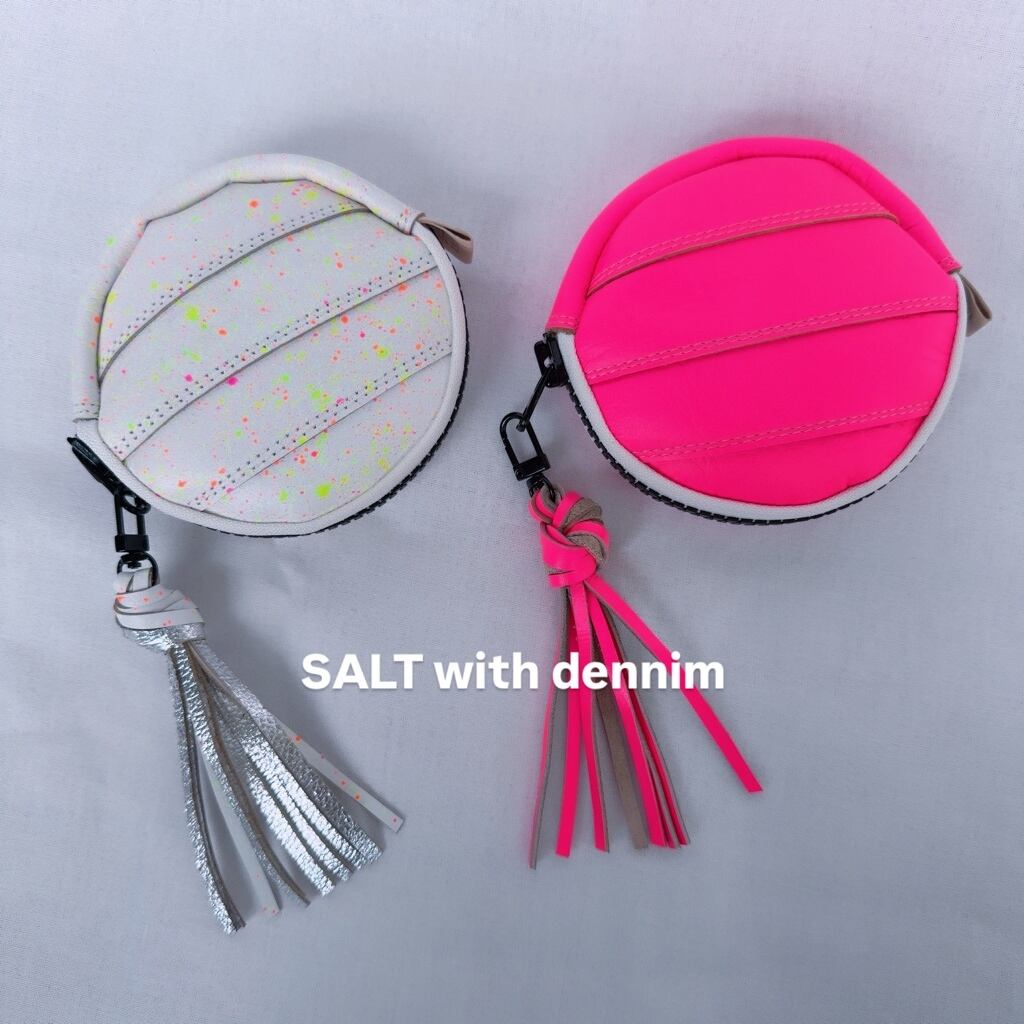 ネオンレザーコインケース