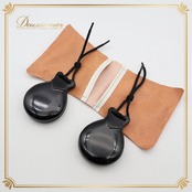 フラメンコ 小物 パリージョ カスタネット ブラック系 HERNANDEZ 楽器 小道具 舞台 ペア 両手 黒 白 ケース ケース付き 発表会 レッスン 練習 ダンス小物 パフォーマンス フラメンコ用品 オレンジ系 ホワイト系