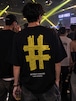 YELLOW TAPE TEE|韓国 ストリート Tシャツ メンズ レディース
