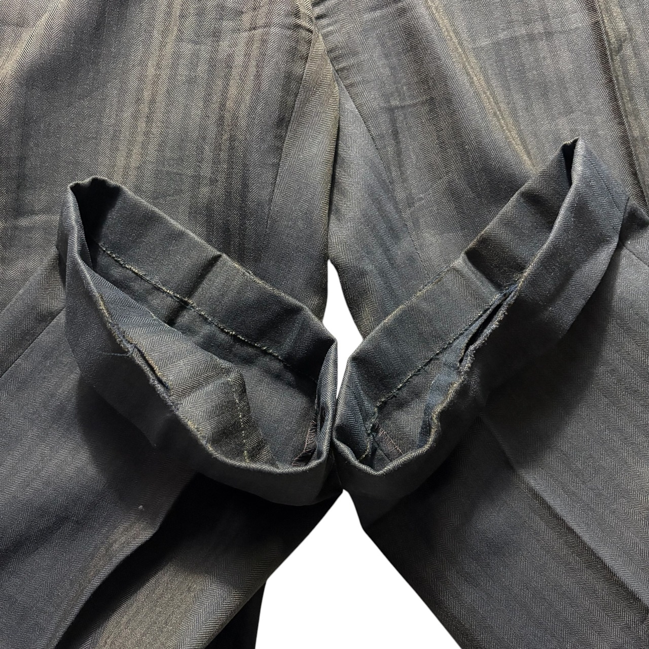 vintage 1960’s iridescent stripe woven slacks