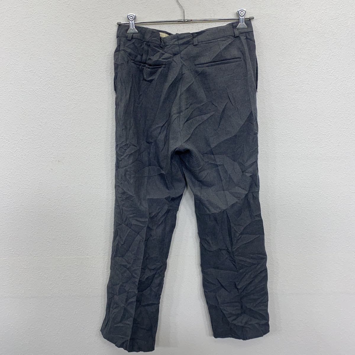 Vintage 70s〜 2タック グレー ストライプ スラックス タロン 20230106-8576-hzbd6a.jpg