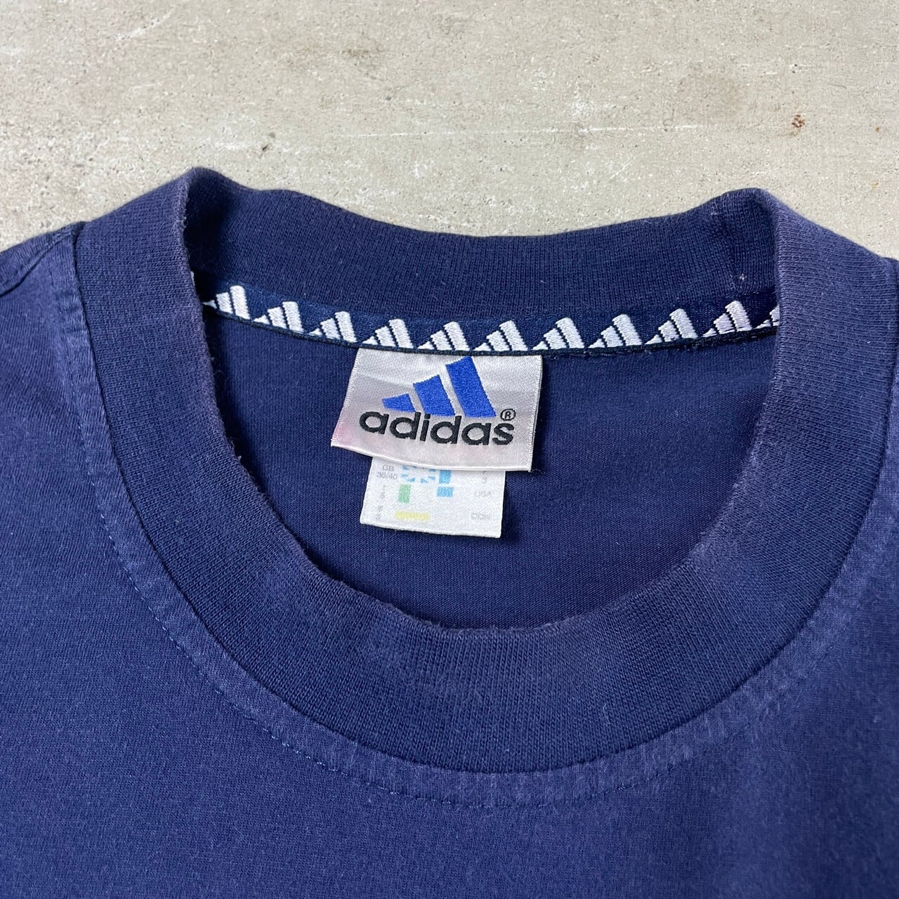 00年代 adidas アディダス パフォーマンスロゴ プリント Tシャツ