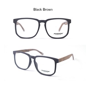 Wood Grain Oversized Frame Glasses -square- / ウッド グレイン オーバーサイズ メガネ -スクエア-　