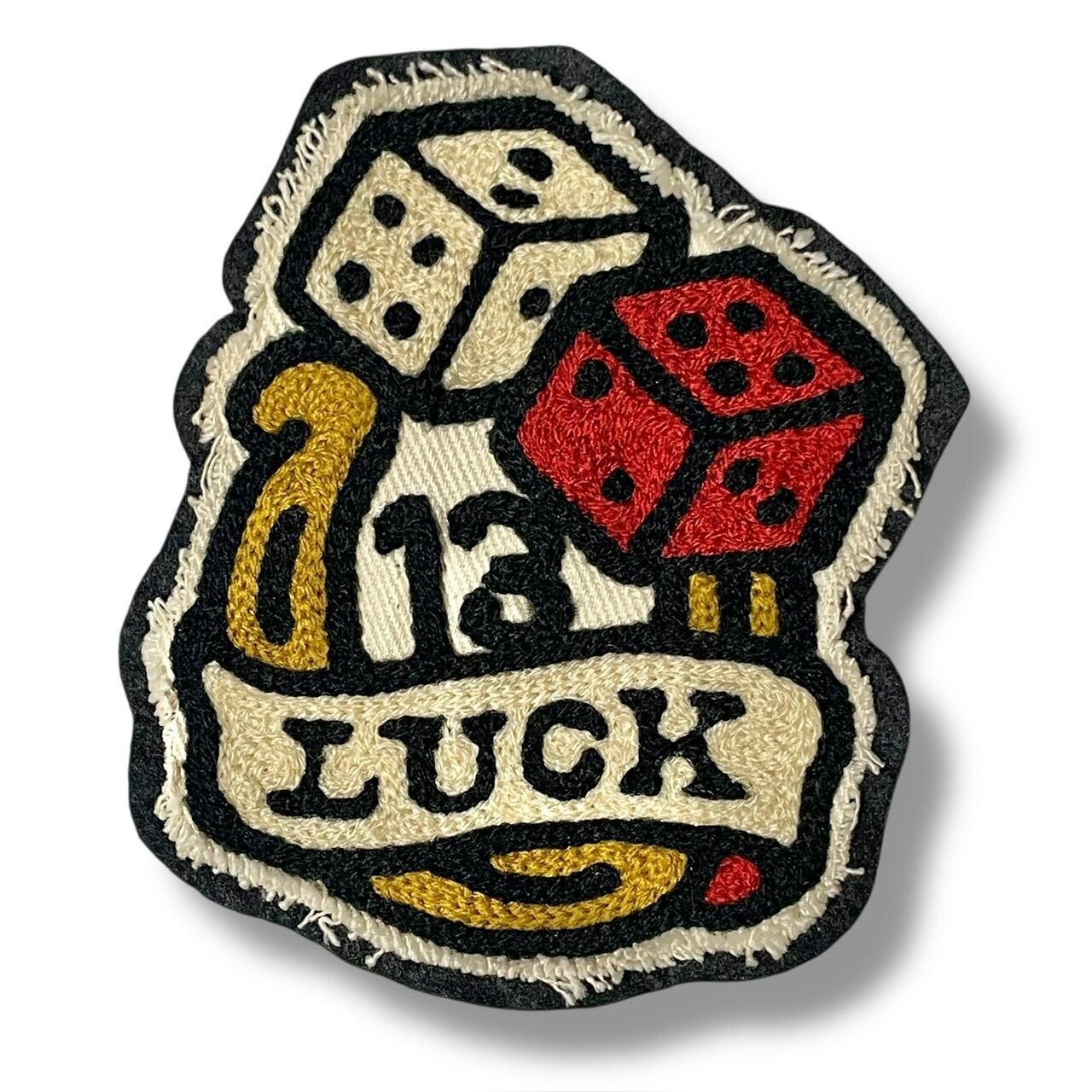 LUCK” PATCH チェーンステッチワッペン | 【RIOTT/ライオット】