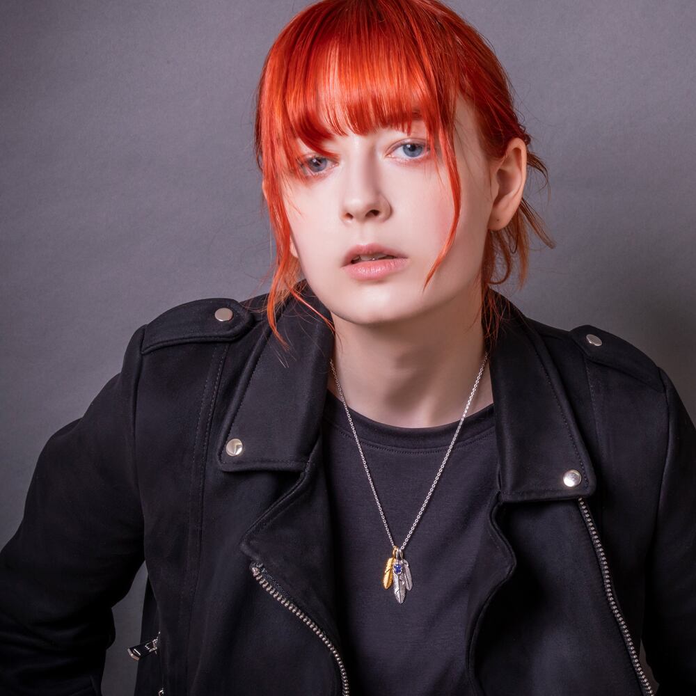 トリプルフェザーチャーム ACP0326 Triple feather charm シルバー