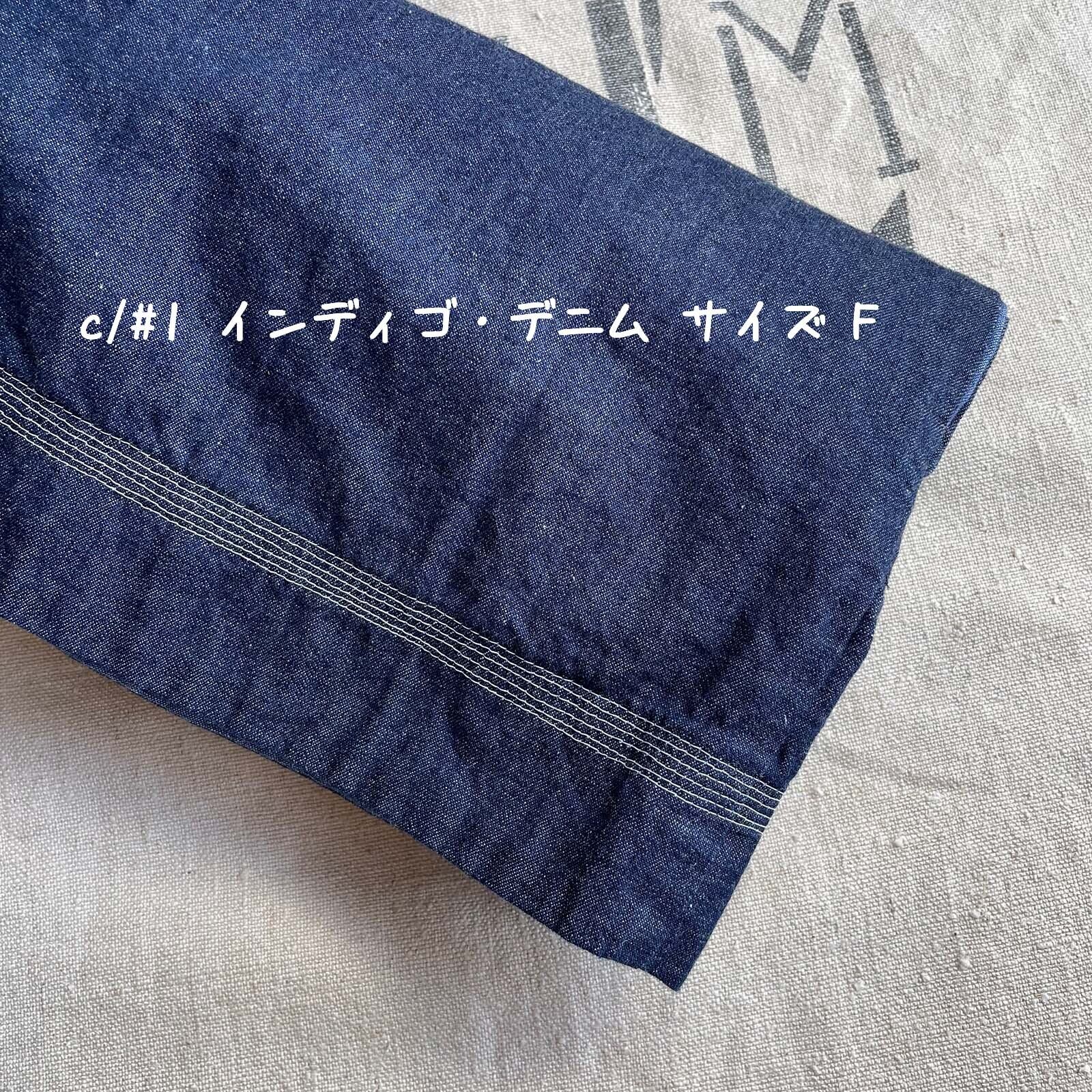 Wide-Tシャツ Girl's ライトオンスデニム/インディゴ 61S13 サイズF