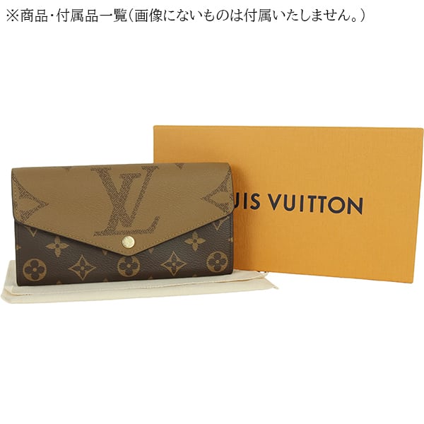 Unused LOUIS VUITTON ルイヴィトン ポルトフォイユ サラ モノグラム