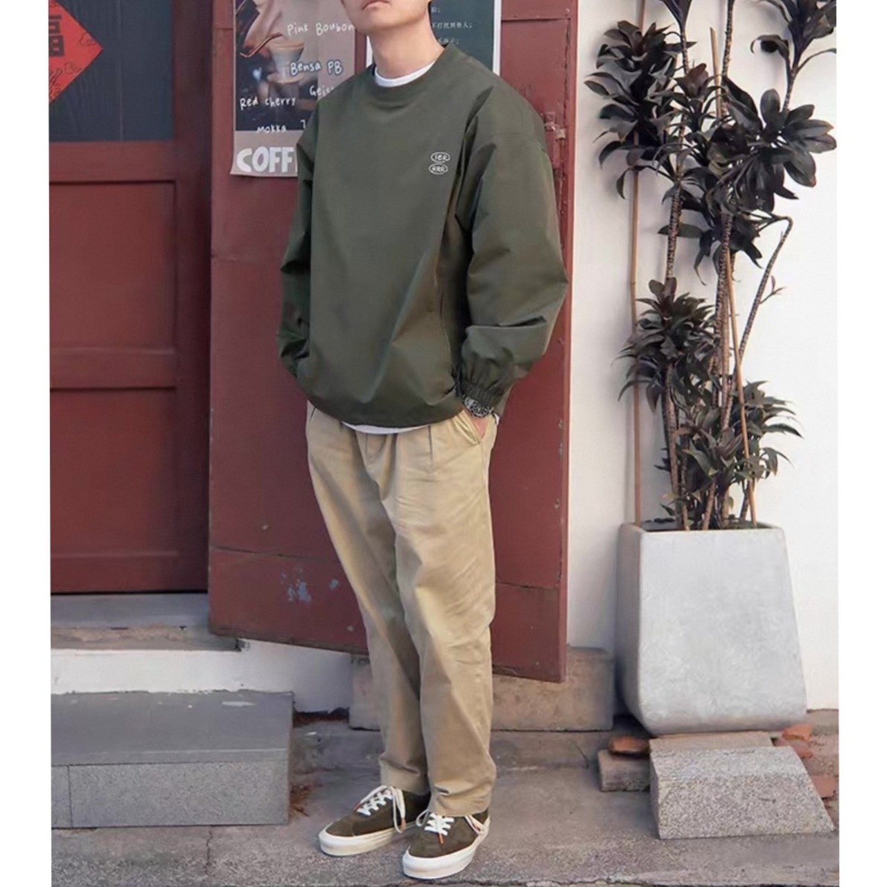 Logo print pullover tops 1085 - 7