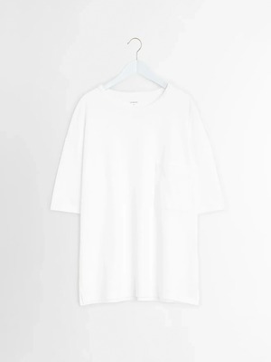 LEMAIRE　BOXY SS T-SHIRT　CHALK　TO1382 LJ1010