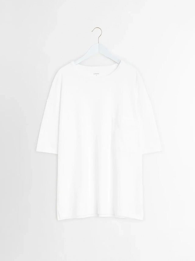 LEMAIRE　BOXY SS T-SHIRT　CHALK　TO1382 LJ1010