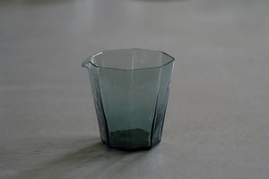 津田清和 41. 青緑八角ワイド片口