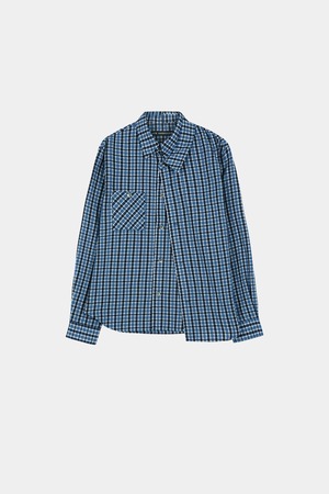 [ANDERSSON BELL] BLUE CHECK LAYERED SHIRT atb1553m(BLUE) 正規品 韓国ブランド 韓国通販 韓国代行 韓国ファッション ANDERSSONBELL アンダーソンベル 日本 店舗