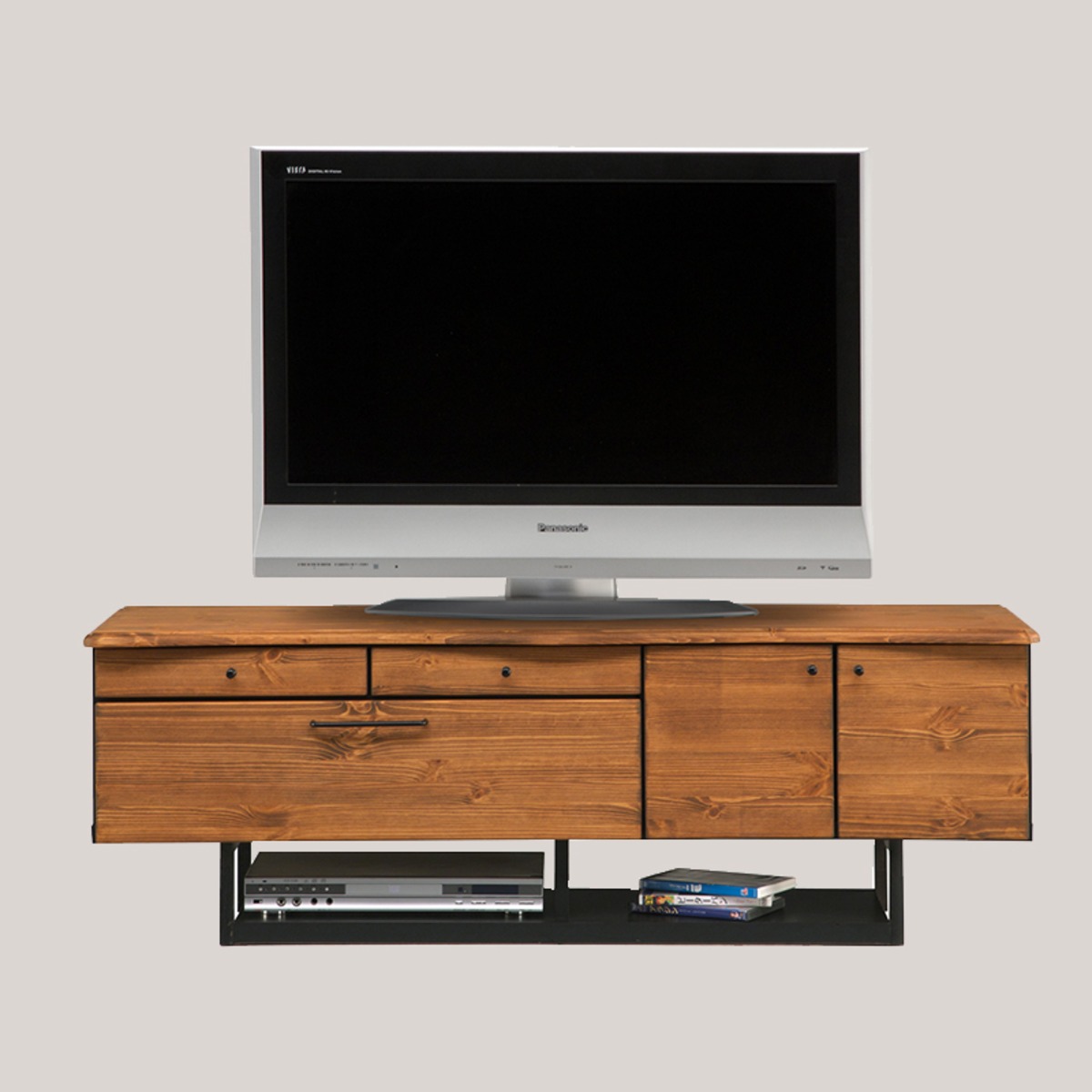 テレビ台 幅135cm 日本製 完成品 テレビボード ローボード 無垢材 木製 