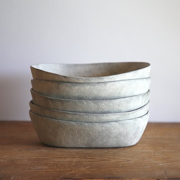 オーバルボウル(薄白化粧)