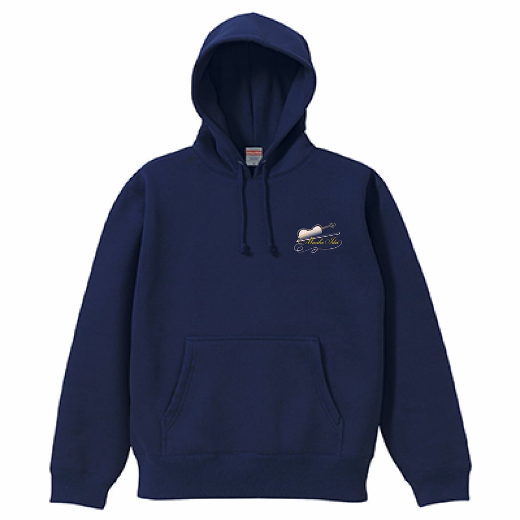 裏起毛パーカー(ネイビー×ピンク) | MARIKO WEB SHOP