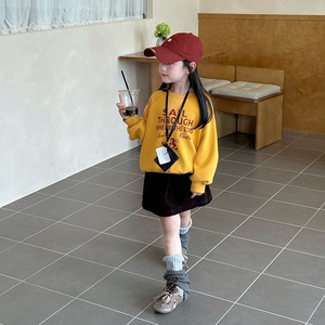 秋ペンギン&英字プルオーバー