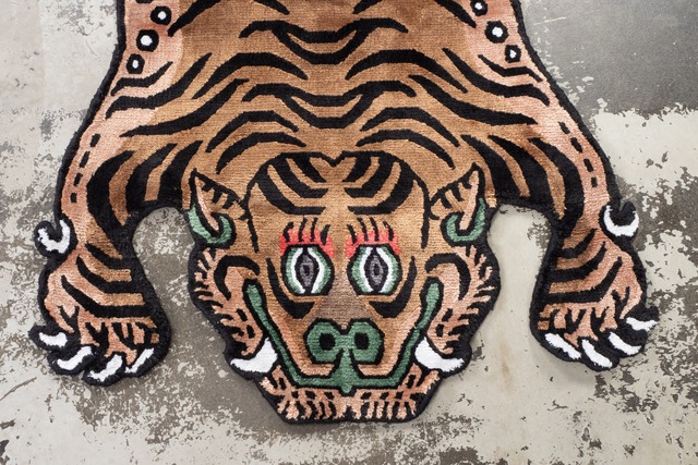 Tibetan Tiger Rug 《Sサイズ•シルク213》チベタンタイガーラグ