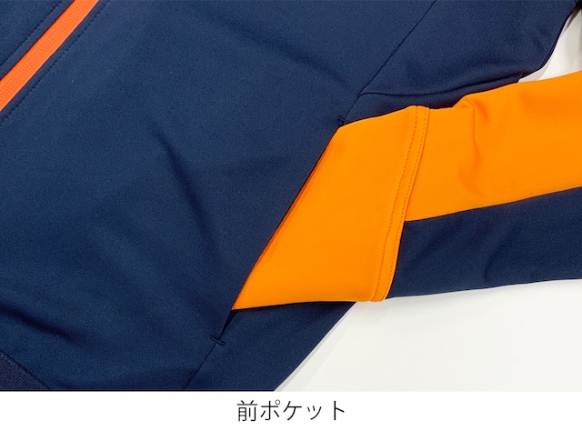 トラック ジャケット NAVY/ORANGE