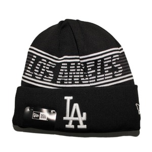 ニューエラ ニット帽 ビーニーキャップ 帽子 メンズ レディース NEW ERA MLB ロサンゼルス ドジャース ワンサイズ AP60490094