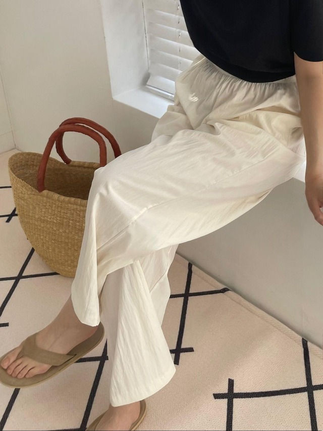 Lightweight Easy Wide Pants