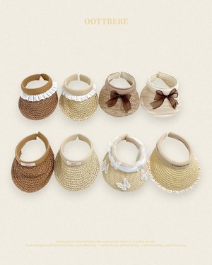 [oottbebe] Lovely Sun Cap / [오뜨베베] 러블리썬캡