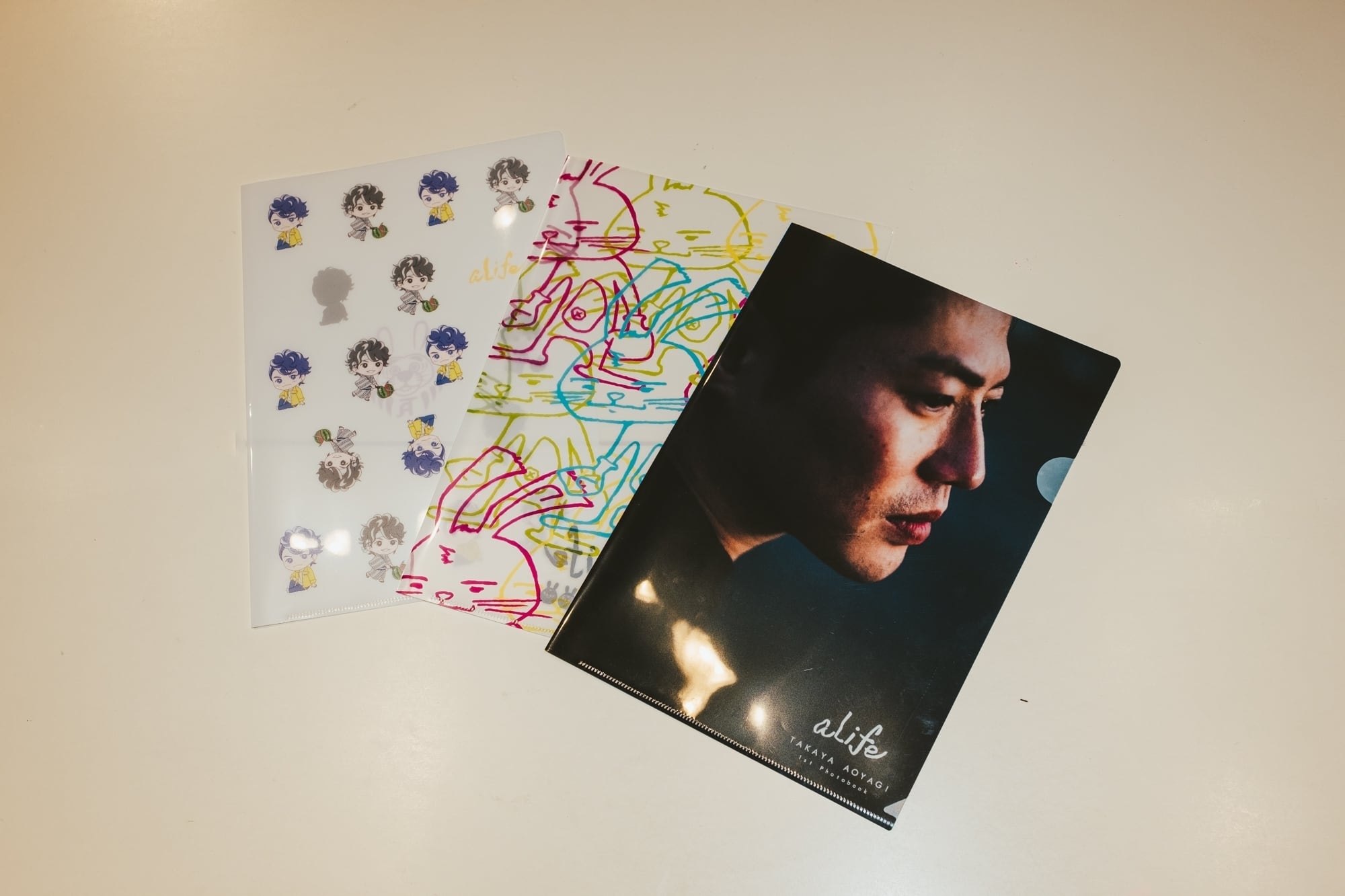 A4クリアファイル3枚セット