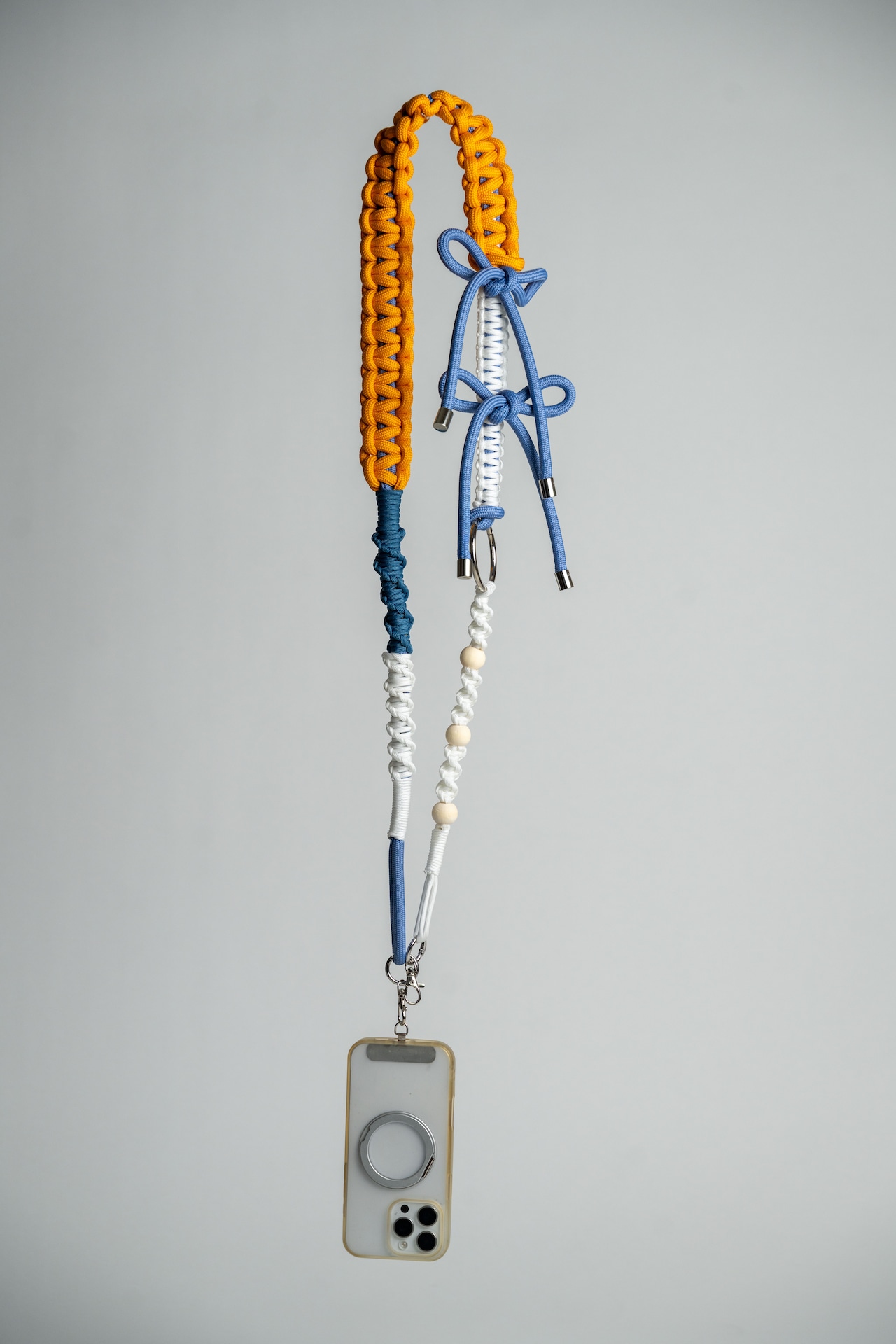 2way thick ribbon strap Sky Blue