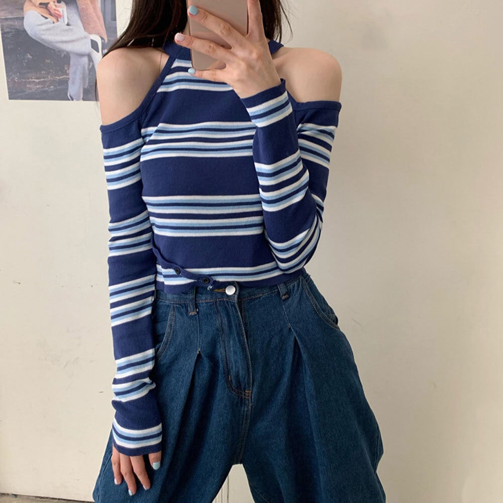 肩出し ニット トップス レディース 春秋冬 韓国 おしゃれ 肌 肩出し ニット トップス レディース 春秋冬 韓国 おしゃれ 肌