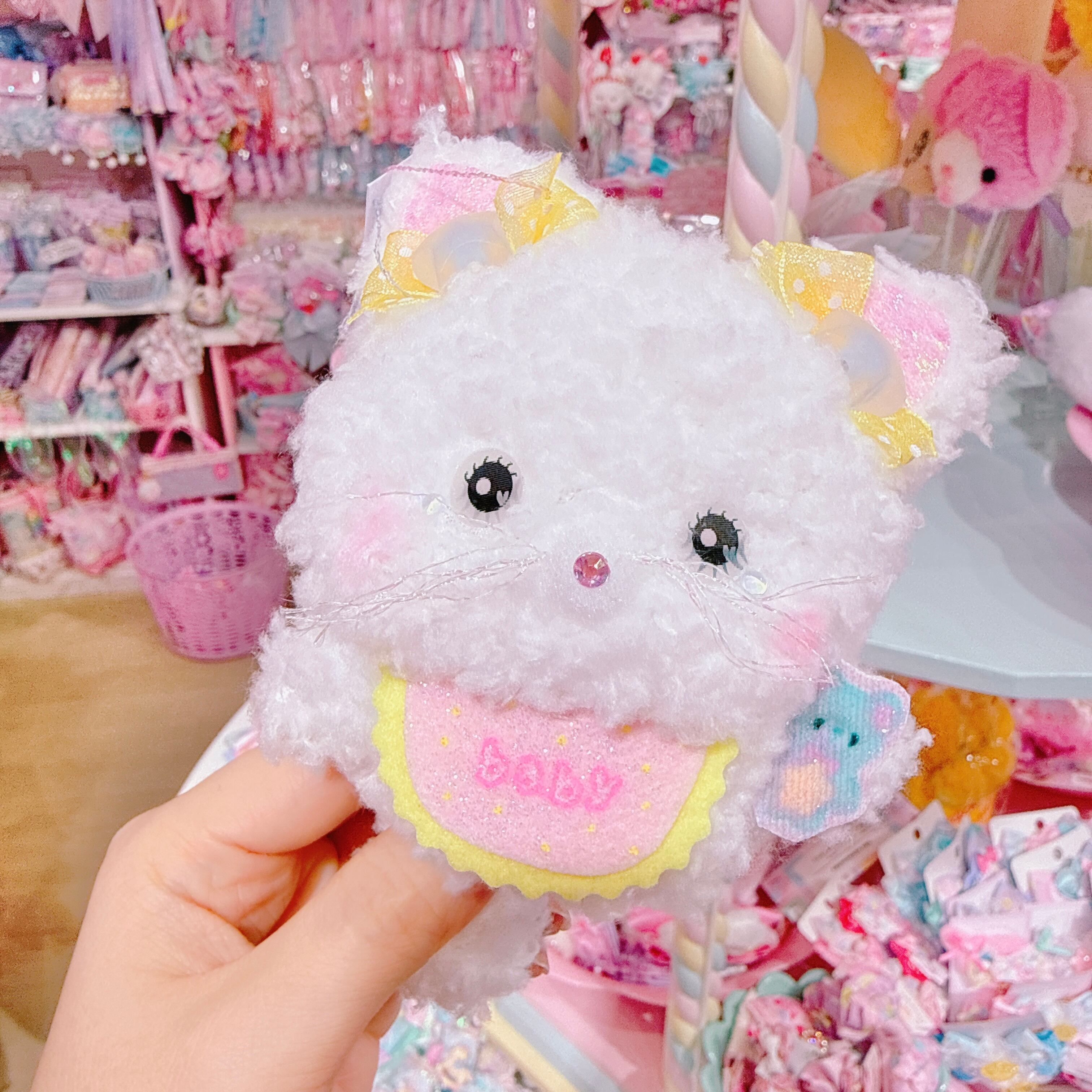 【M4】65-11ウインクするよ♪涙の妖精ぬいぐるみ（猫）